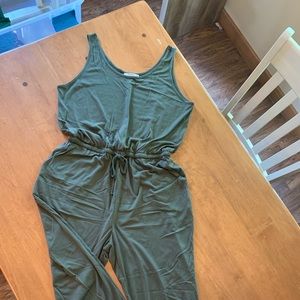 Reoria brand cropped jumpsuit